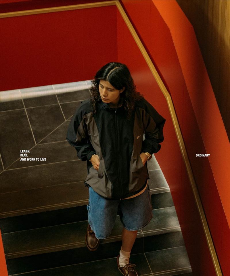 ORDINARY 無接縫拼機能外套