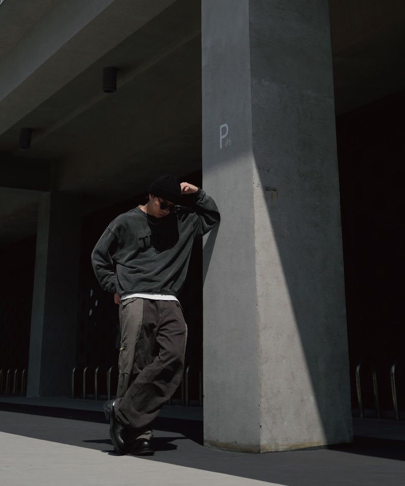 拼布抽鬚長褲 DECONSTRUCTED CARGO PANTS