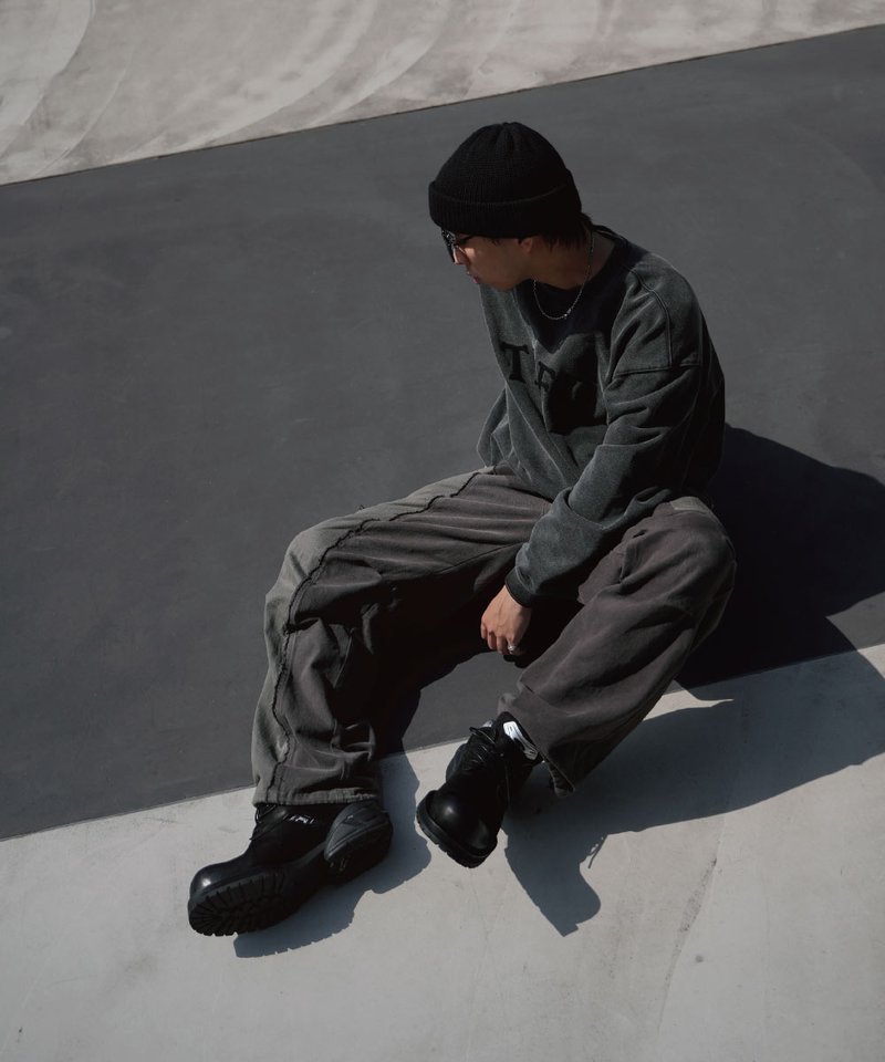 拼布抽鬚長褲 DECONSTRUCTED CARGO PANTS
