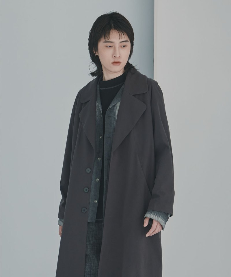 PER1102-222 Water-repellent Moleskin Chester Coat