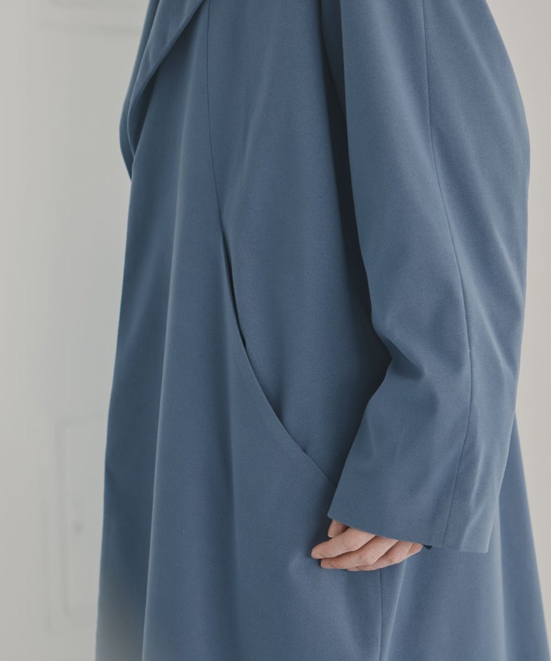 Water-repellent Moleskin Chester Coat