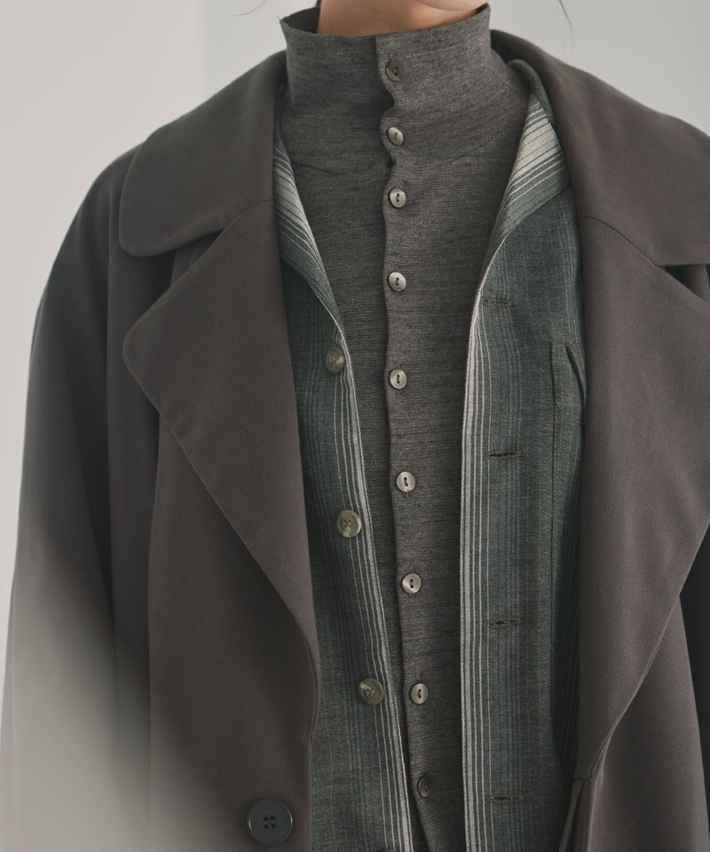 Water-repellent Moleskin Chester Coat