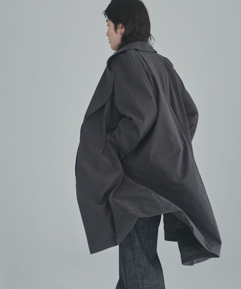 Water-repellent Moleskin Chester Coat