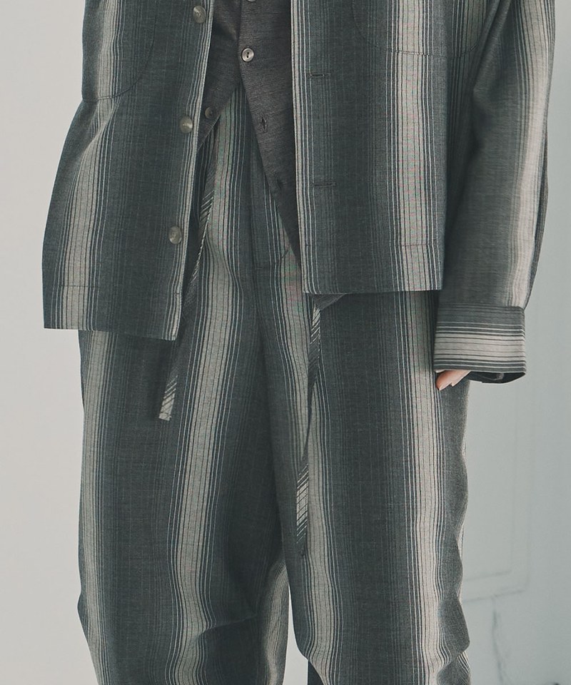 Blurry Stripe Trousers