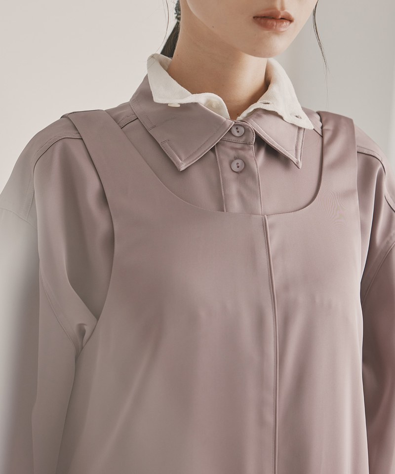 Silky U-Neck One-Piece