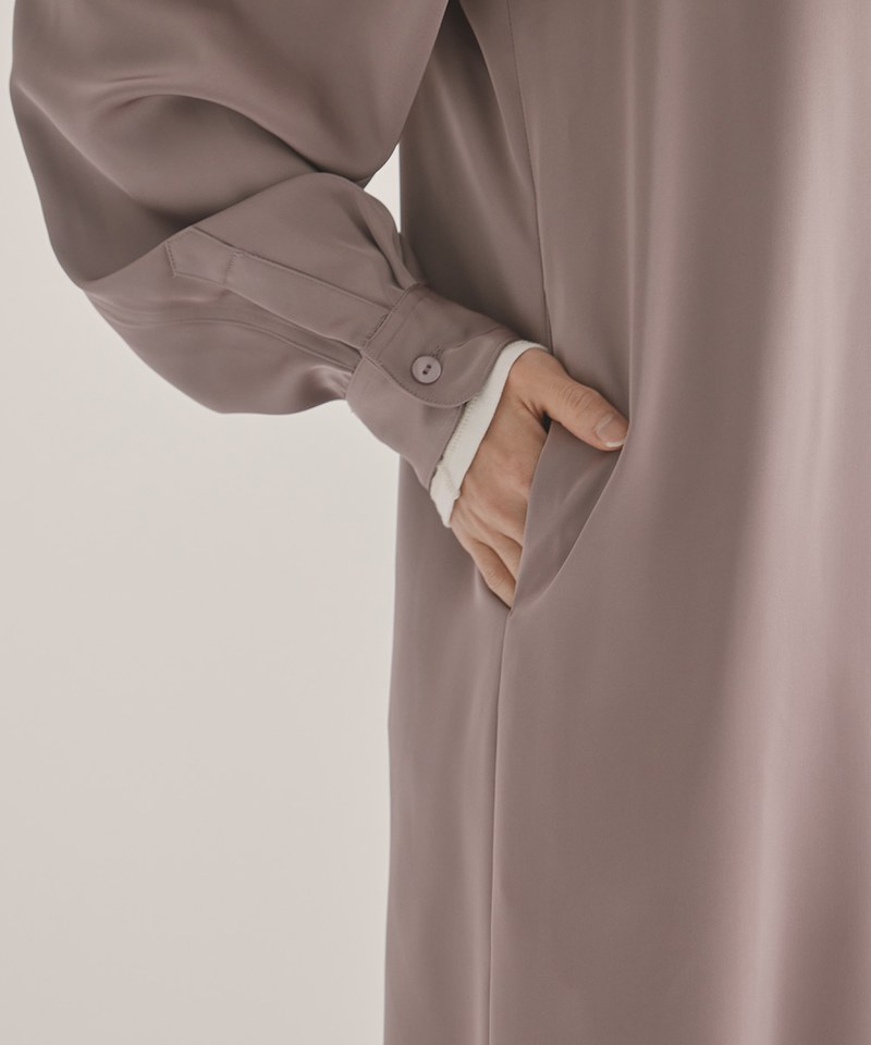 Silky U-Neck One-Piece