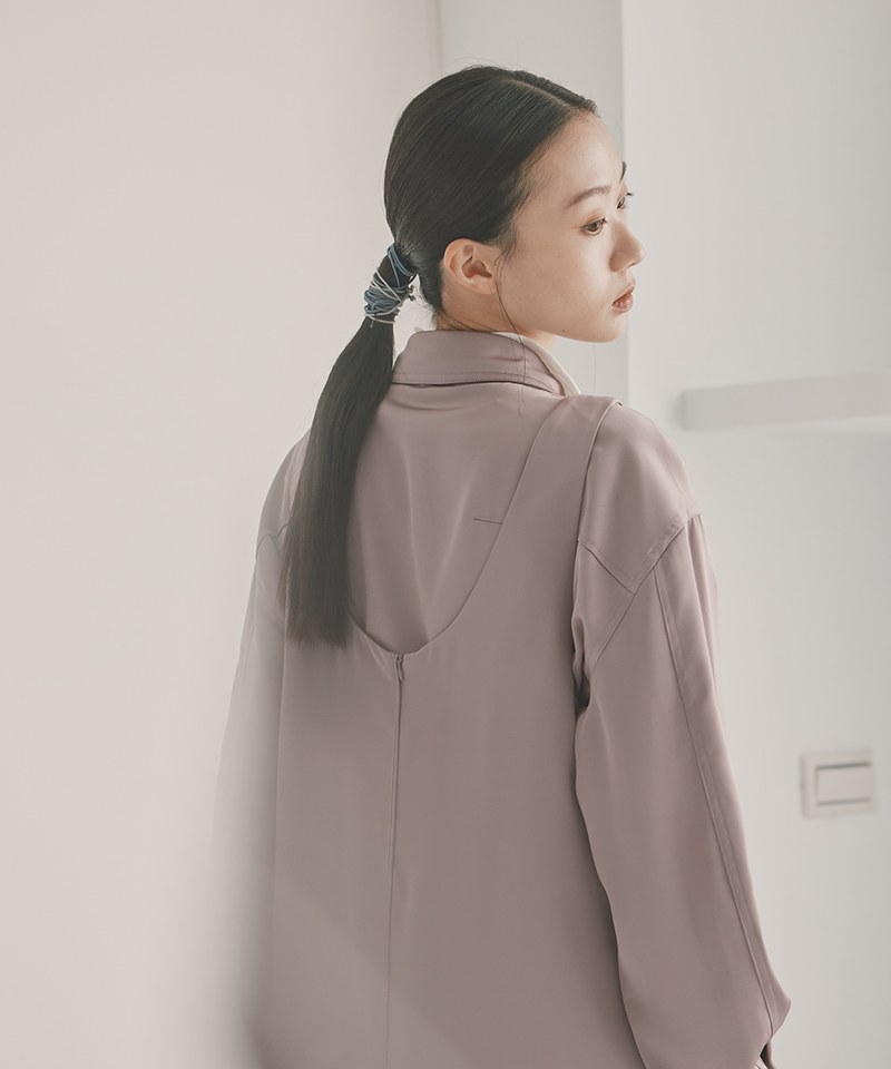 Silky U-Neck One-Piece