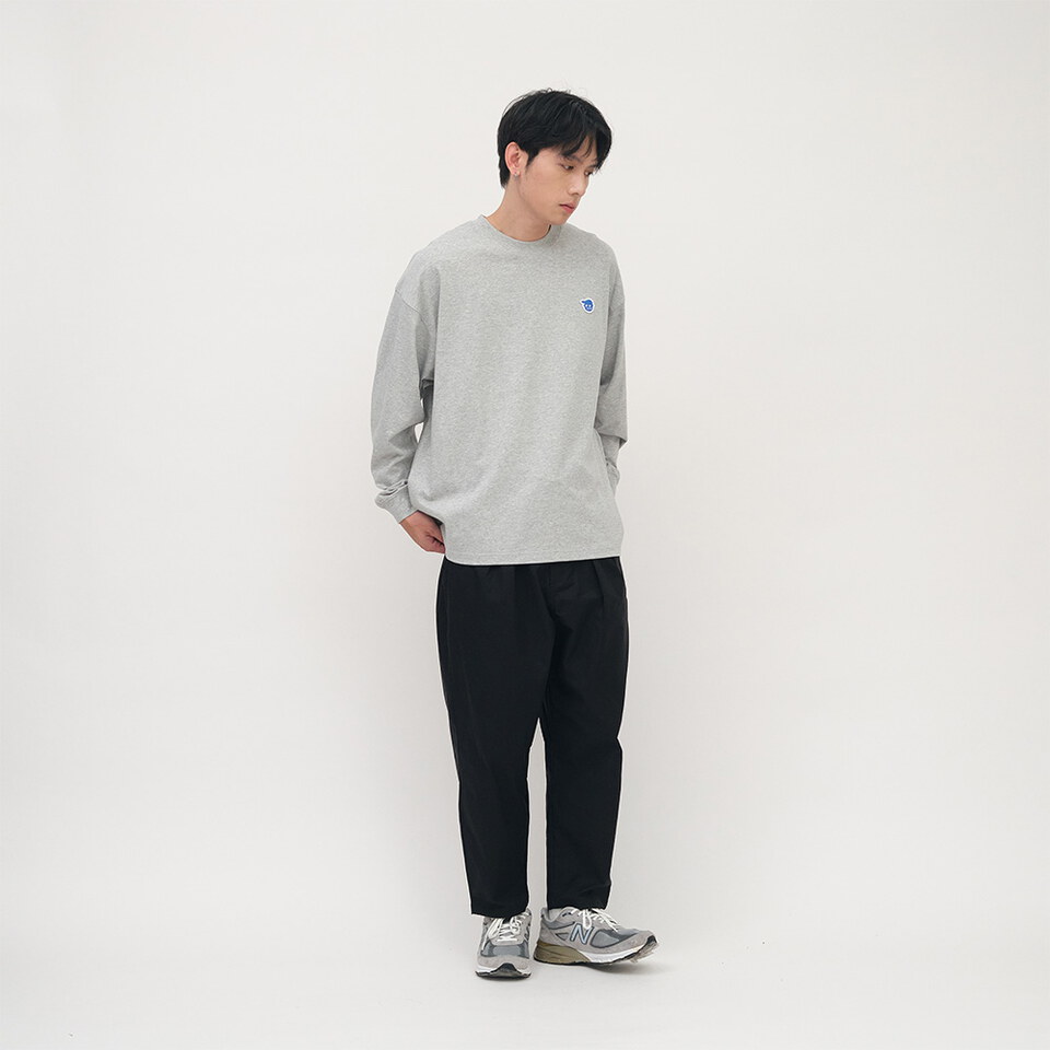 PLN0126 小P社長-Logo多色長袖TEE