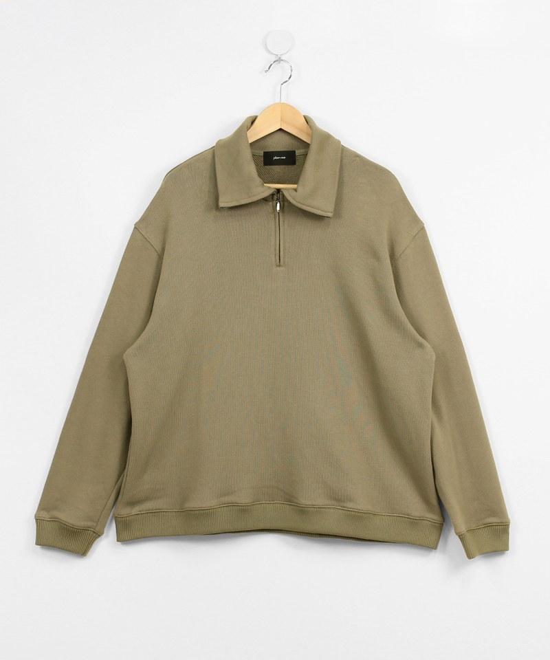 Relax WEAR 寬版披領針織長TEE