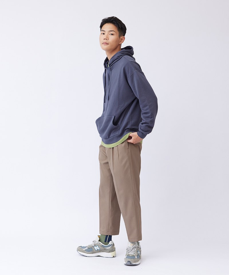 Oversized寬鬆多色大學帽TEE