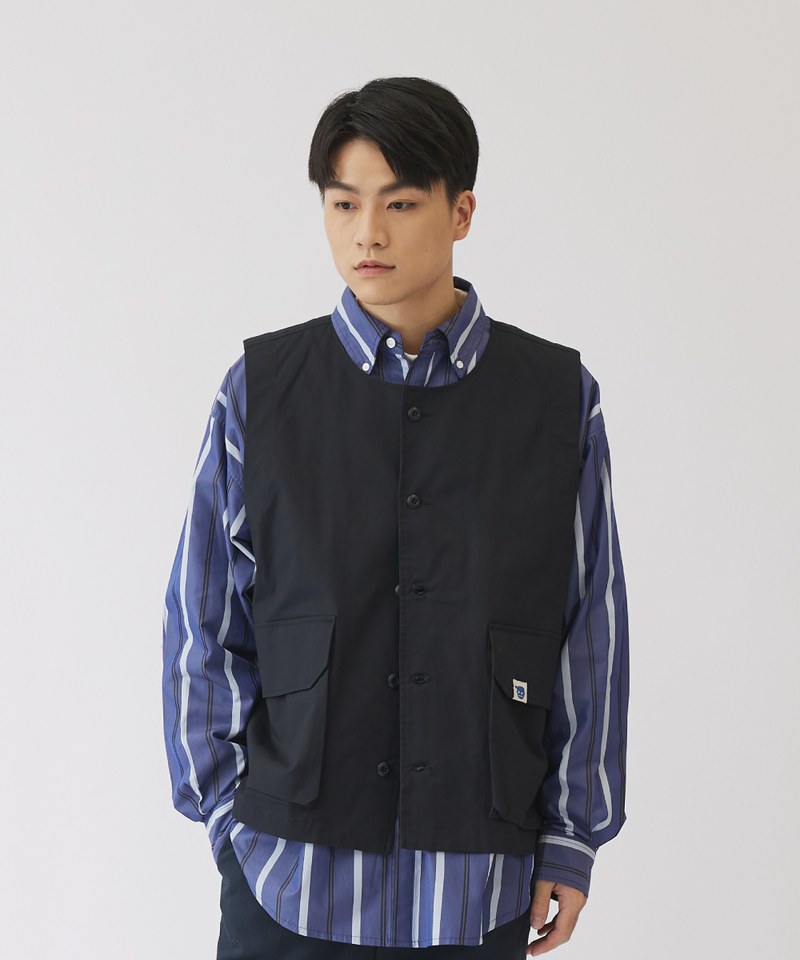 小P社長工裝背心