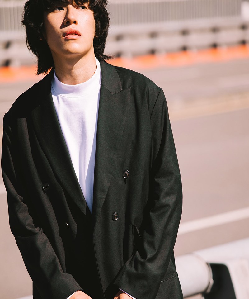 PLN1107 【網路限定】雙排釦西裝外套