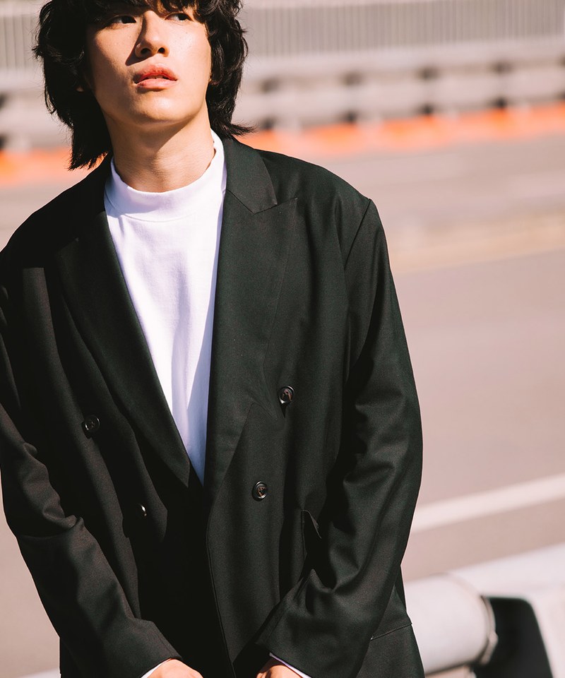 【網路限定】雙排釦西裝外套