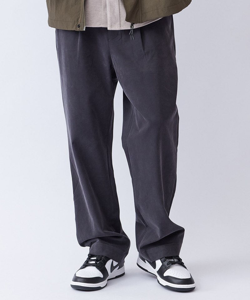 Relax WEAR 西料錐形打摺長褲