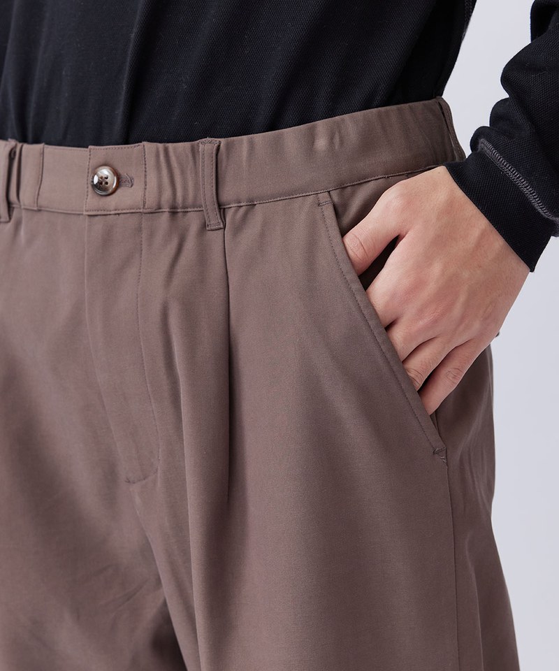 Relax WEAR 西料錐形打摺長褲
