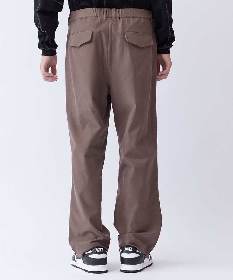 Relax WEAR 西料錐形打摺長褲
