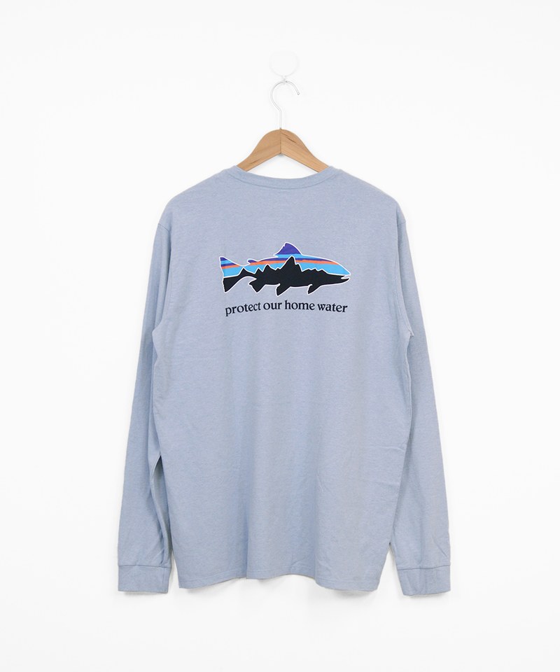 37574 環保長袖TEE M's L/S Home Water Trout Responsibili-Tee