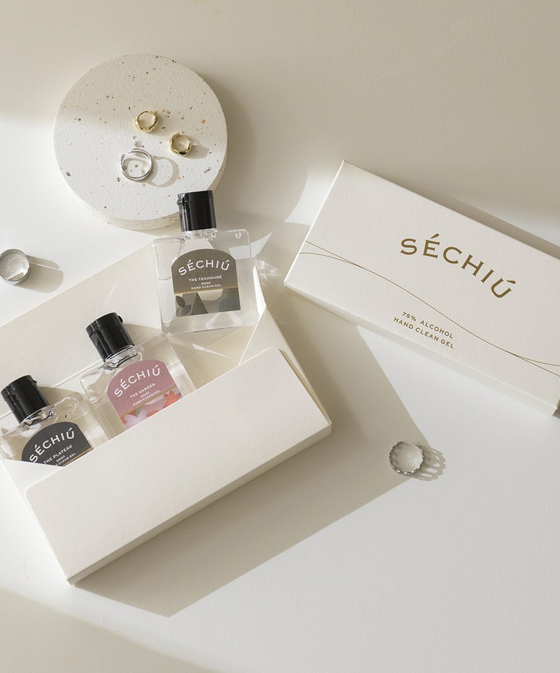 SECHIU乾洗手凝露 三入禮盒 50ml＊3