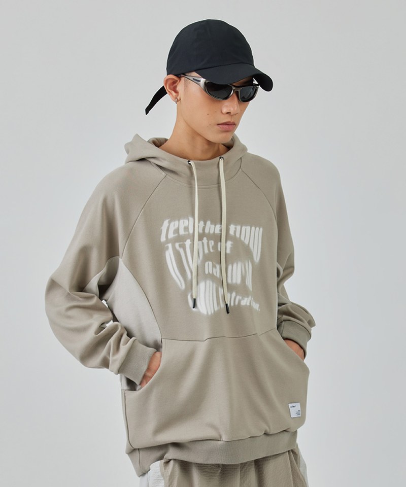 連帽上衣 Paneled Hoodie