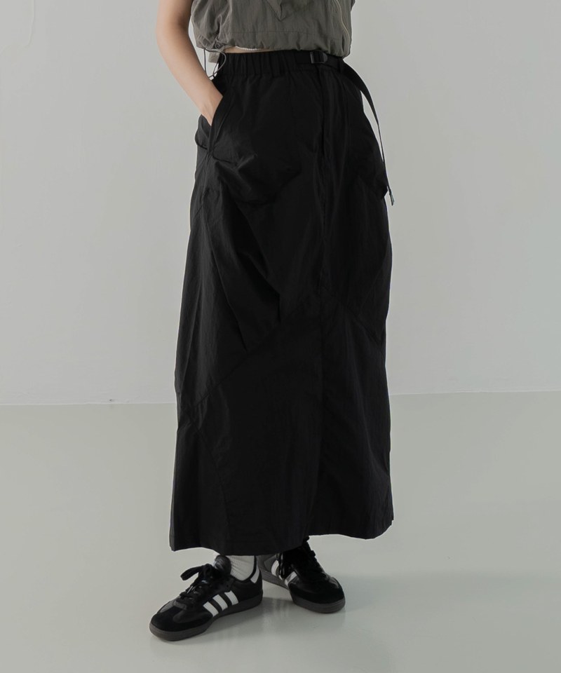 SNS4003-232 可調節傘裙 Parachute Straight Skirt