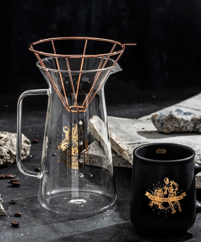 H.A.N.D 星戰 咖啡沖泡壺組 600ml