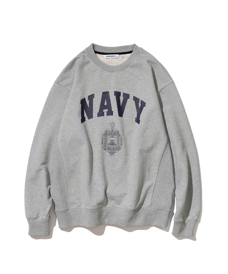 UNB0110 純棉大學Tee vtg us navy sweatshirts