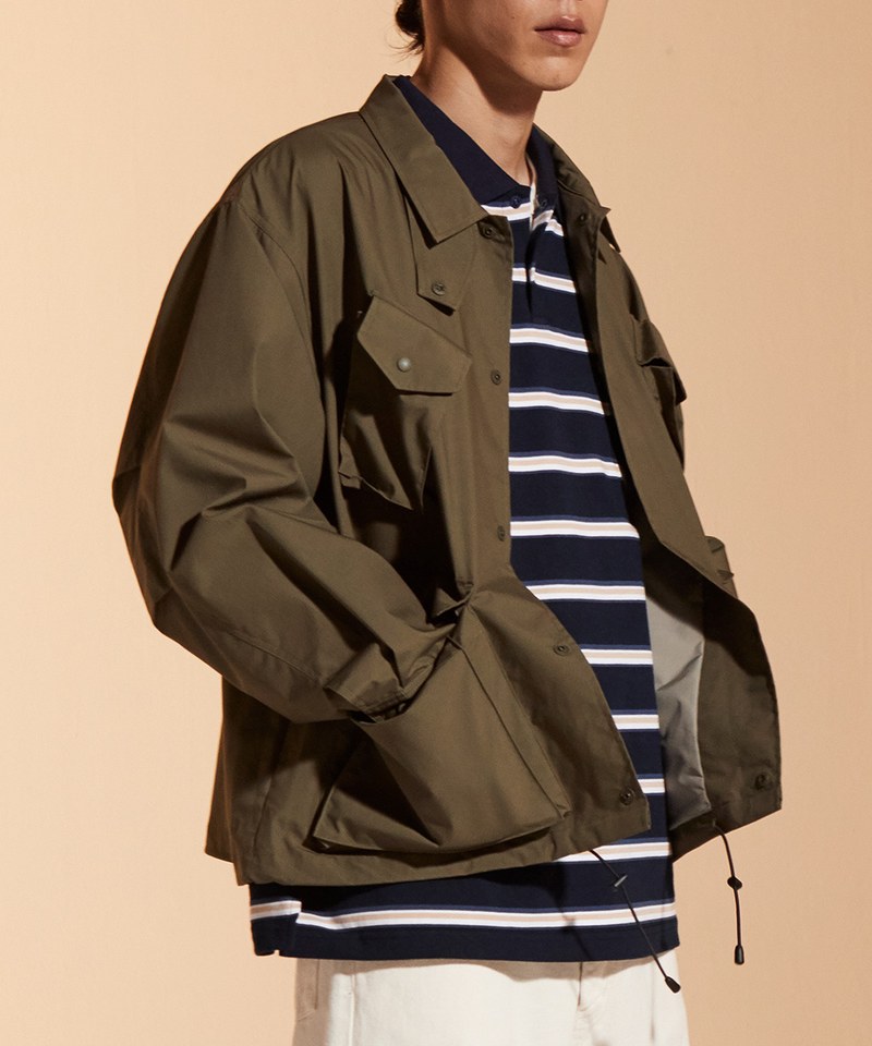 軍風多口袋夾克 22fw canadian fatigue jacket