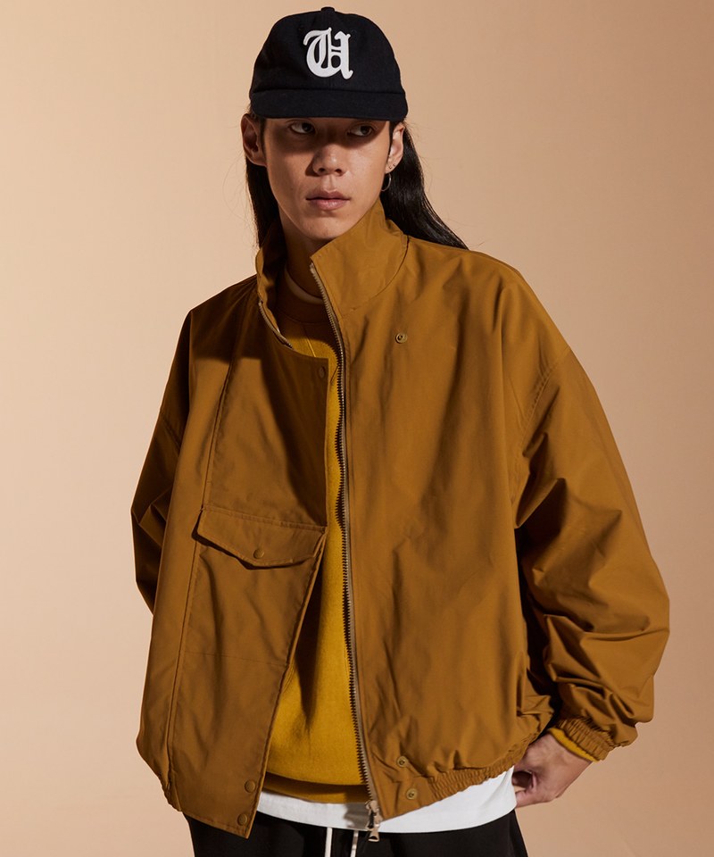 寬鬆防風外套 flap wind breaker jacket