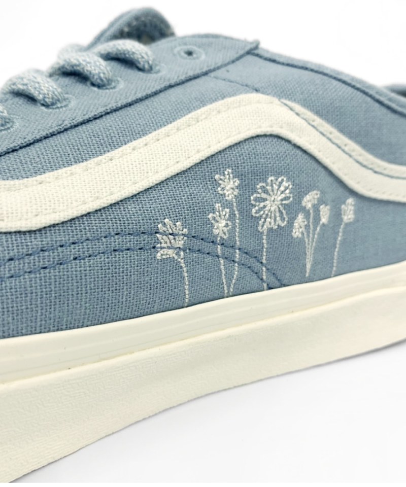 滑板鞋 Old Skool Tapered ECO THEORY EMBROIDERED FLOWERS