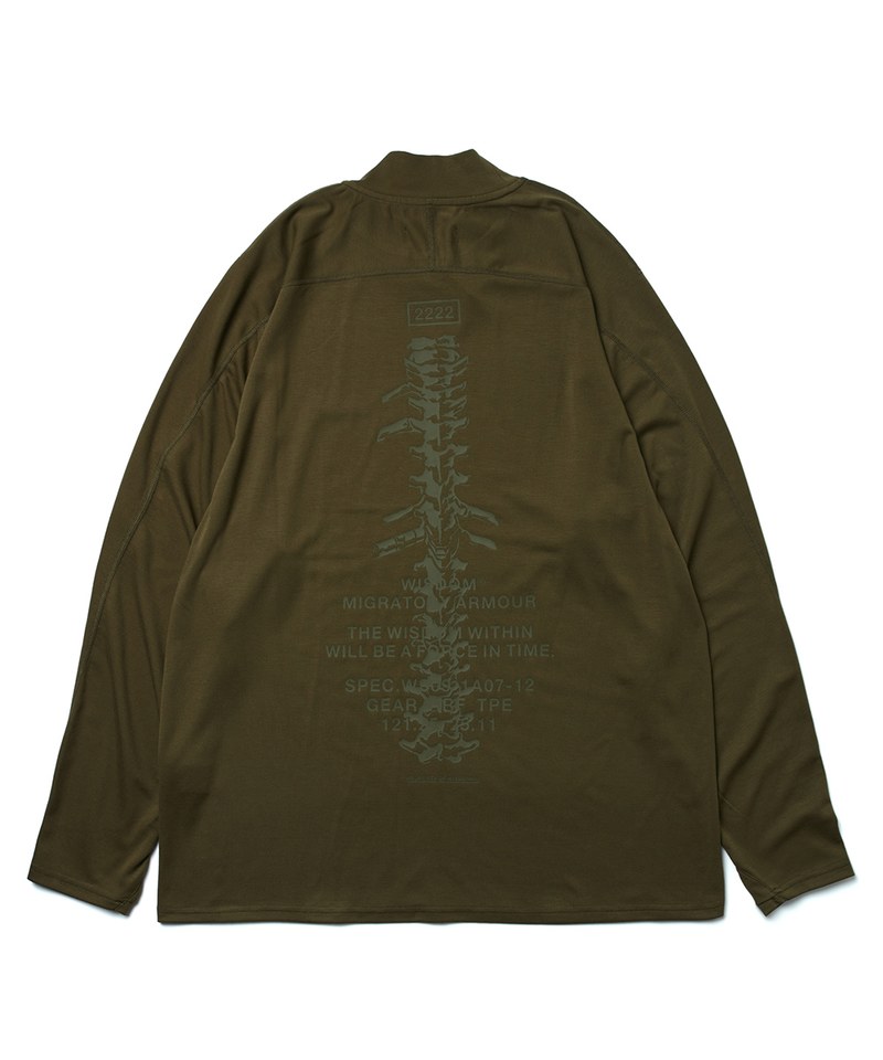 高領長TEE WSDM 2222 Tencel L/S Tee