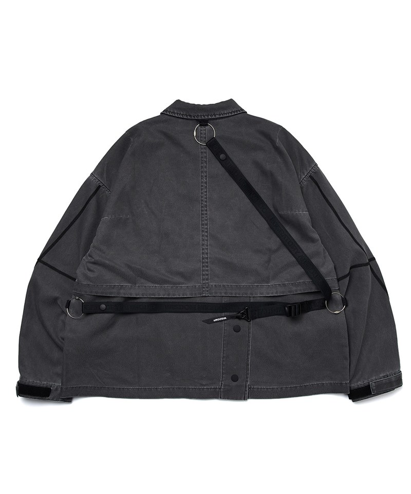 仿舊感外套 WSDM Pigment Dyed Arch Jacket