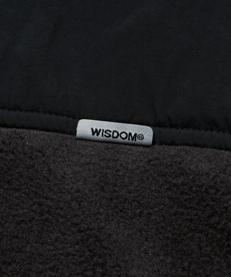 plain-me 聯名拼接刷毛外套 Hollow-Fleece Splice Jacket