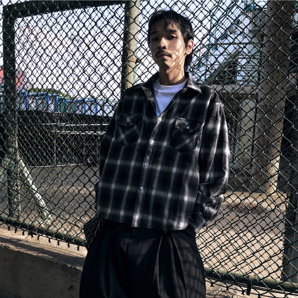格紋襯衫 PLAID WESTERN SHIRT III