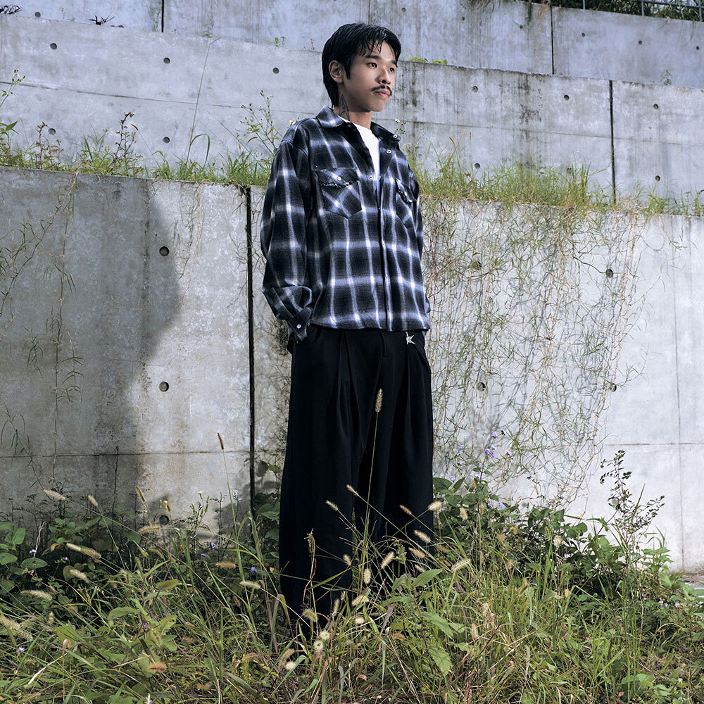 格紋襯衫 PLAID WESTERN SHIRT III