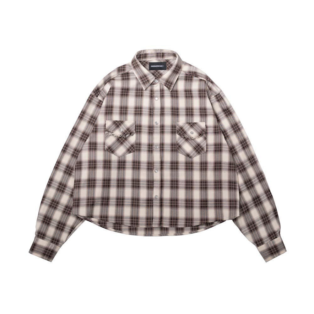 西部格紋襯衫 PLAID WESTERN SHIRT