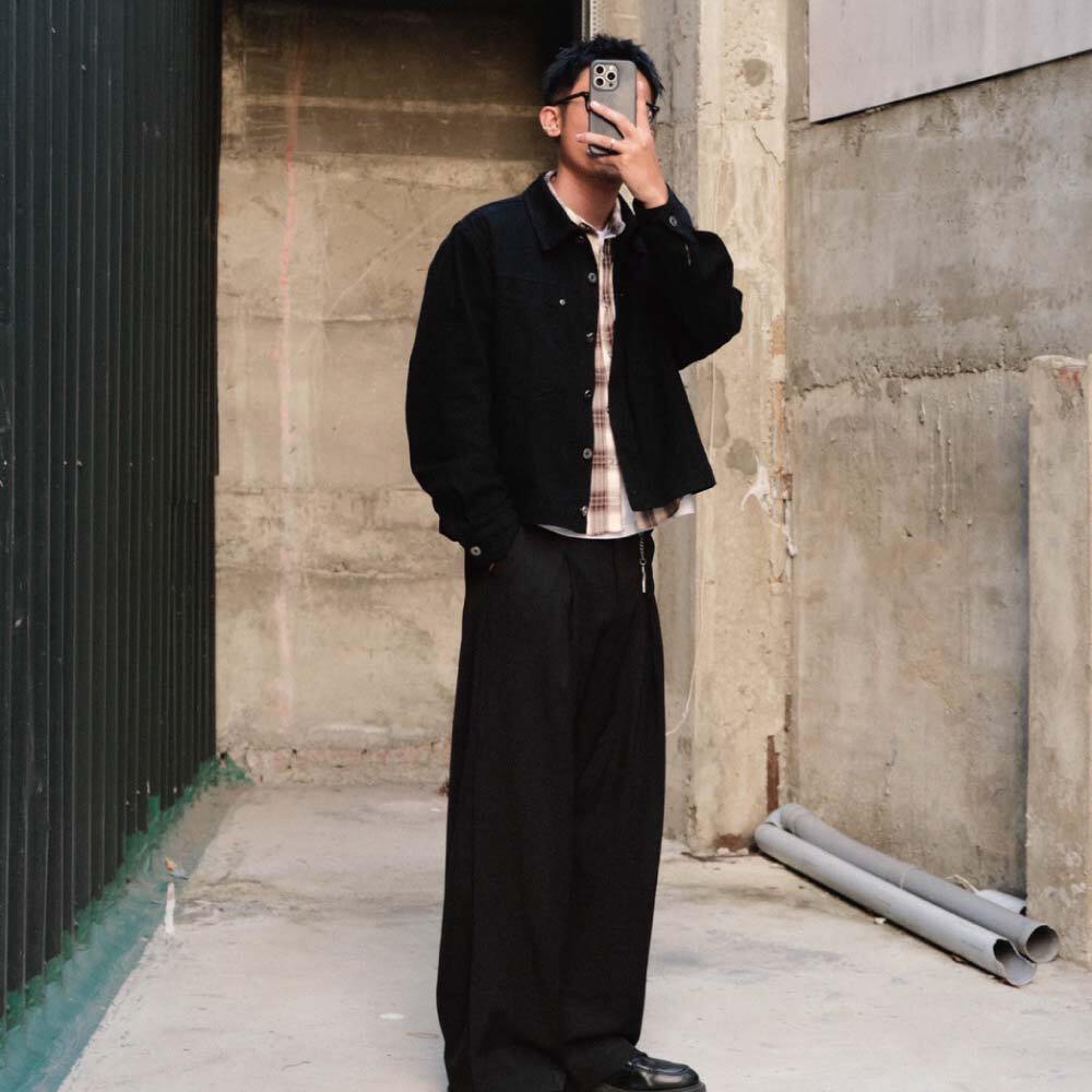 水洗外套 WASHED TRUCKER JACKET