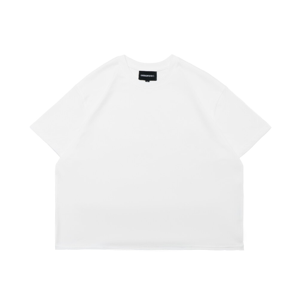 寬鬆短版Tee Raw Edge Boxy Tee