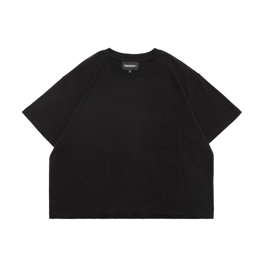 寬鬆短版Tee Raw Edge Boxy Tee