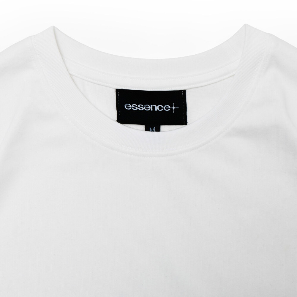 寬鬆短版Tee Raw Edge Boxy Tee