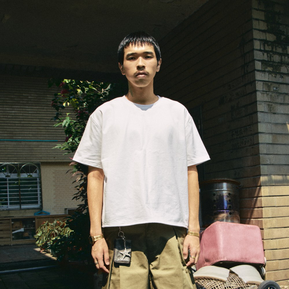 寬鬆短版Tee Raw Edge Boxy Tee