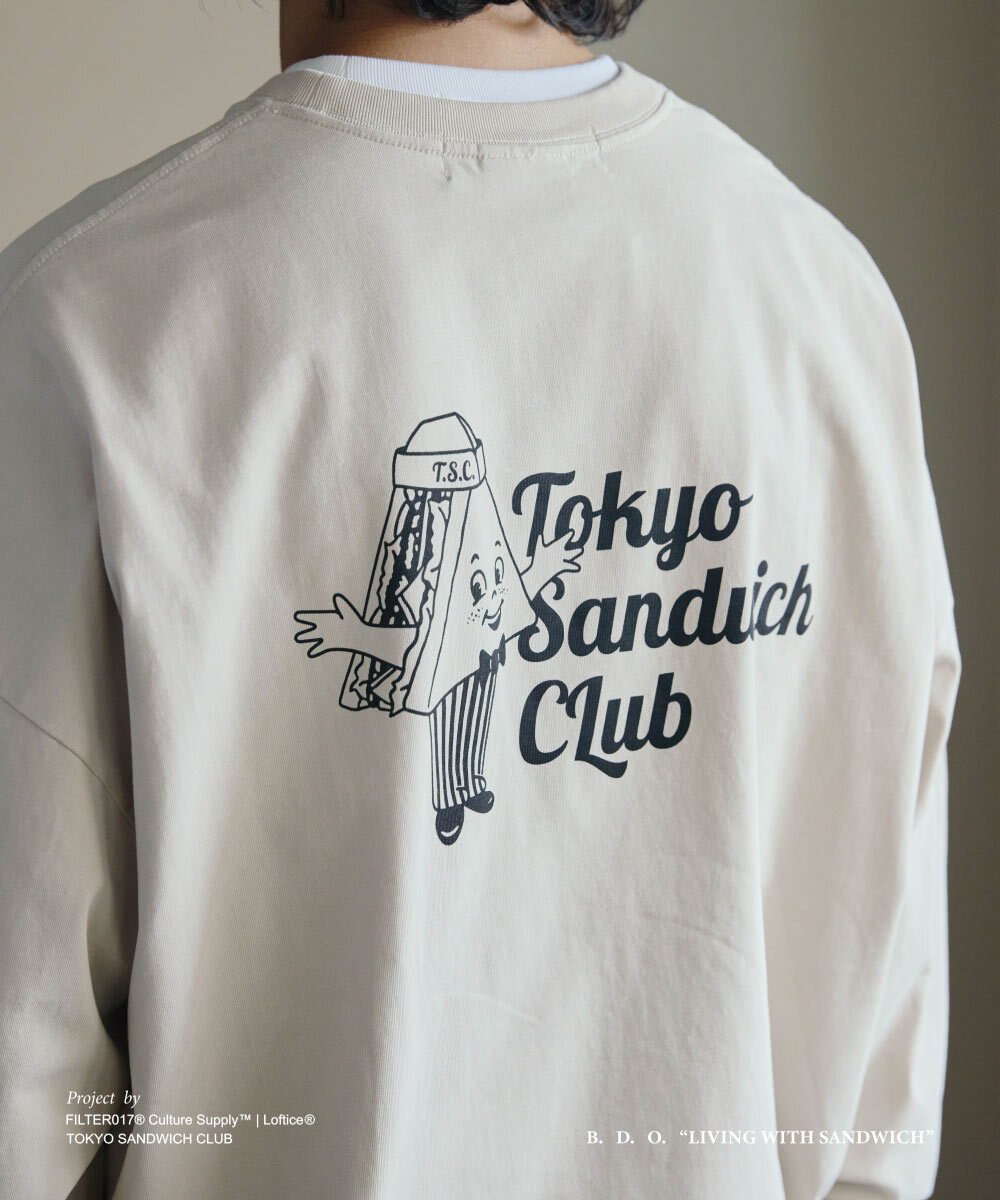 B.D.O. 三明治吉祥物長T