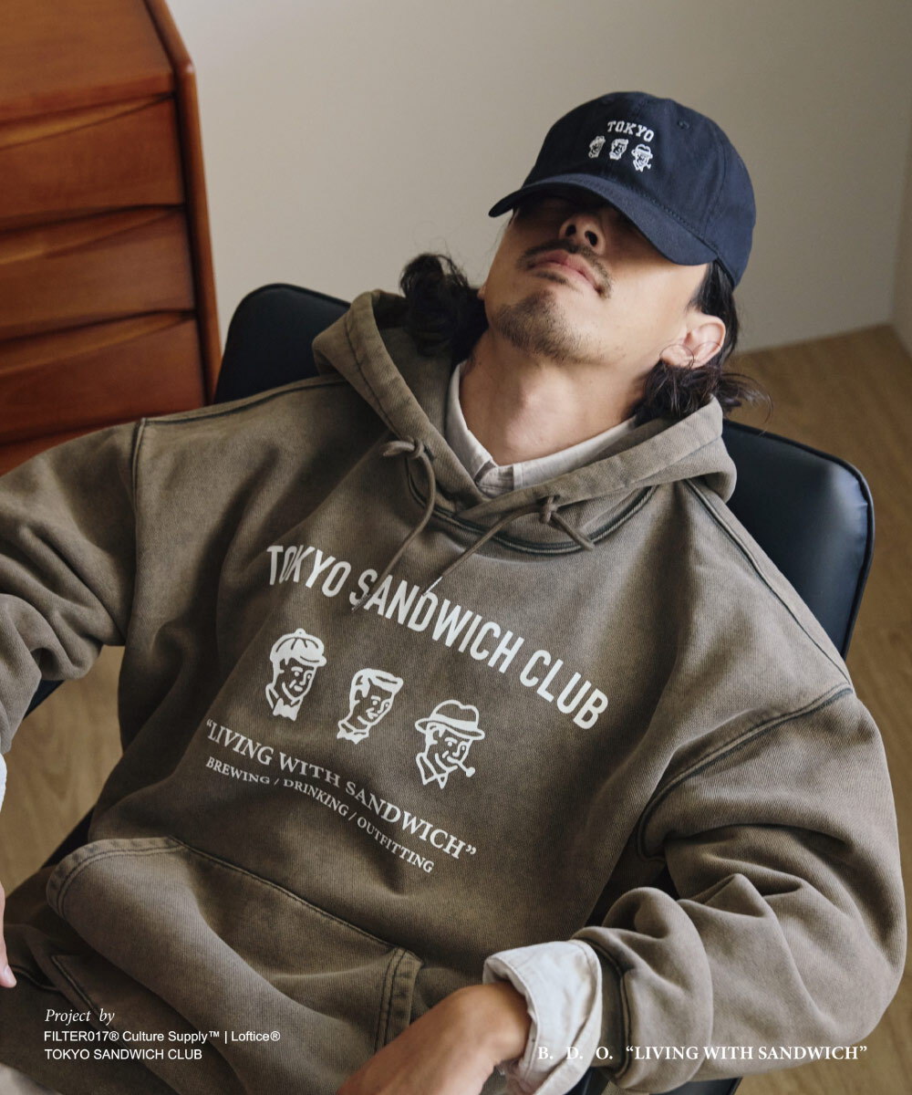 B.D.O. 文化人棉質帽T