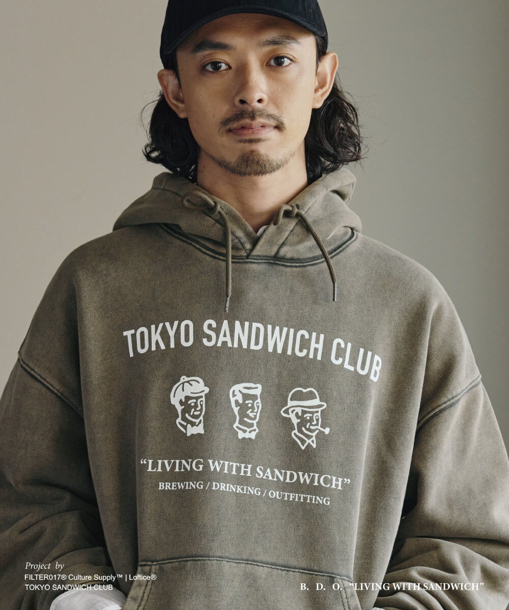 B.D.O. 文化人棉質帽T