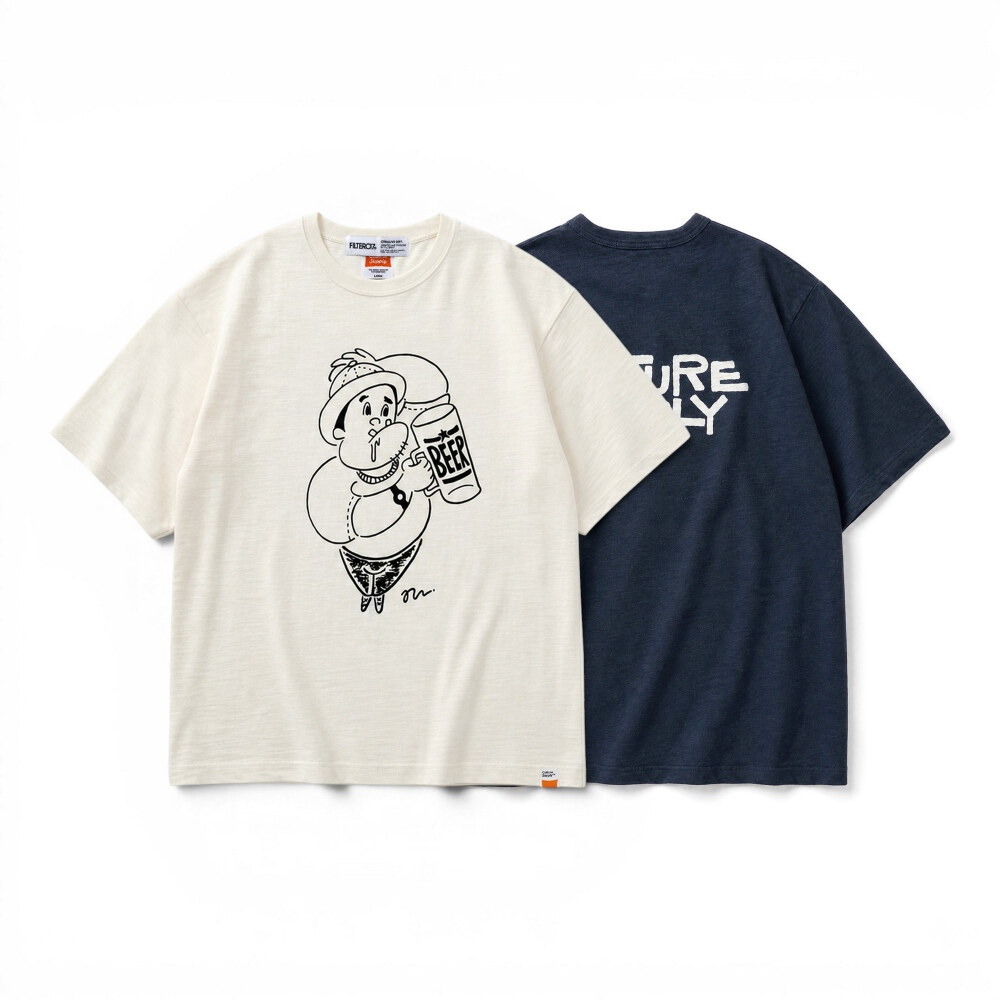 FILTER017 藝術家企劃 ?葉充 Kanpai圖像短T