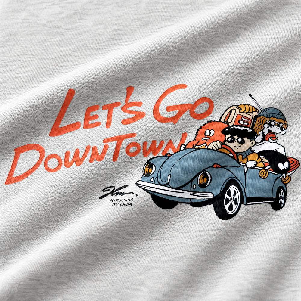 FILTER017 藝術家企劃 町田???? Let's Go Downtown圖像短T
