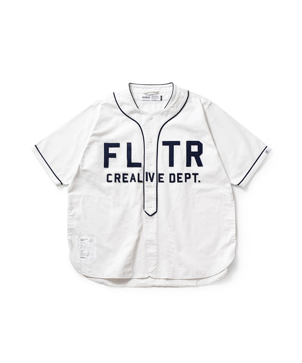 FLTR Baseball Shirt 厚磅洗舊棒球衫