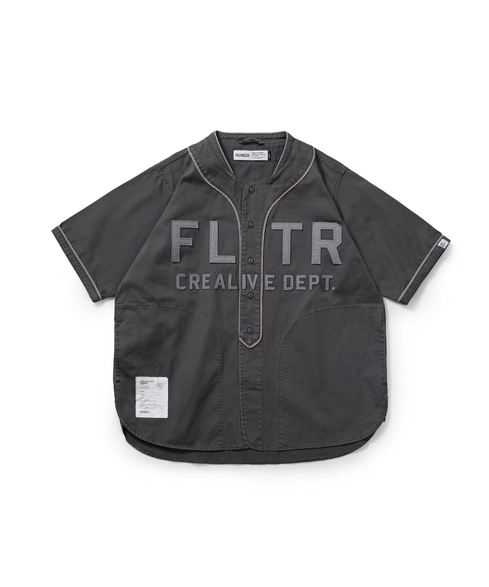 FLTR Baseball Shirt 厚磅洗舊棒球衫
