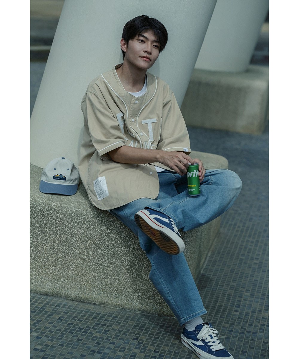 FLTR Baseball Shirt 厚磅洗舊棒球衫