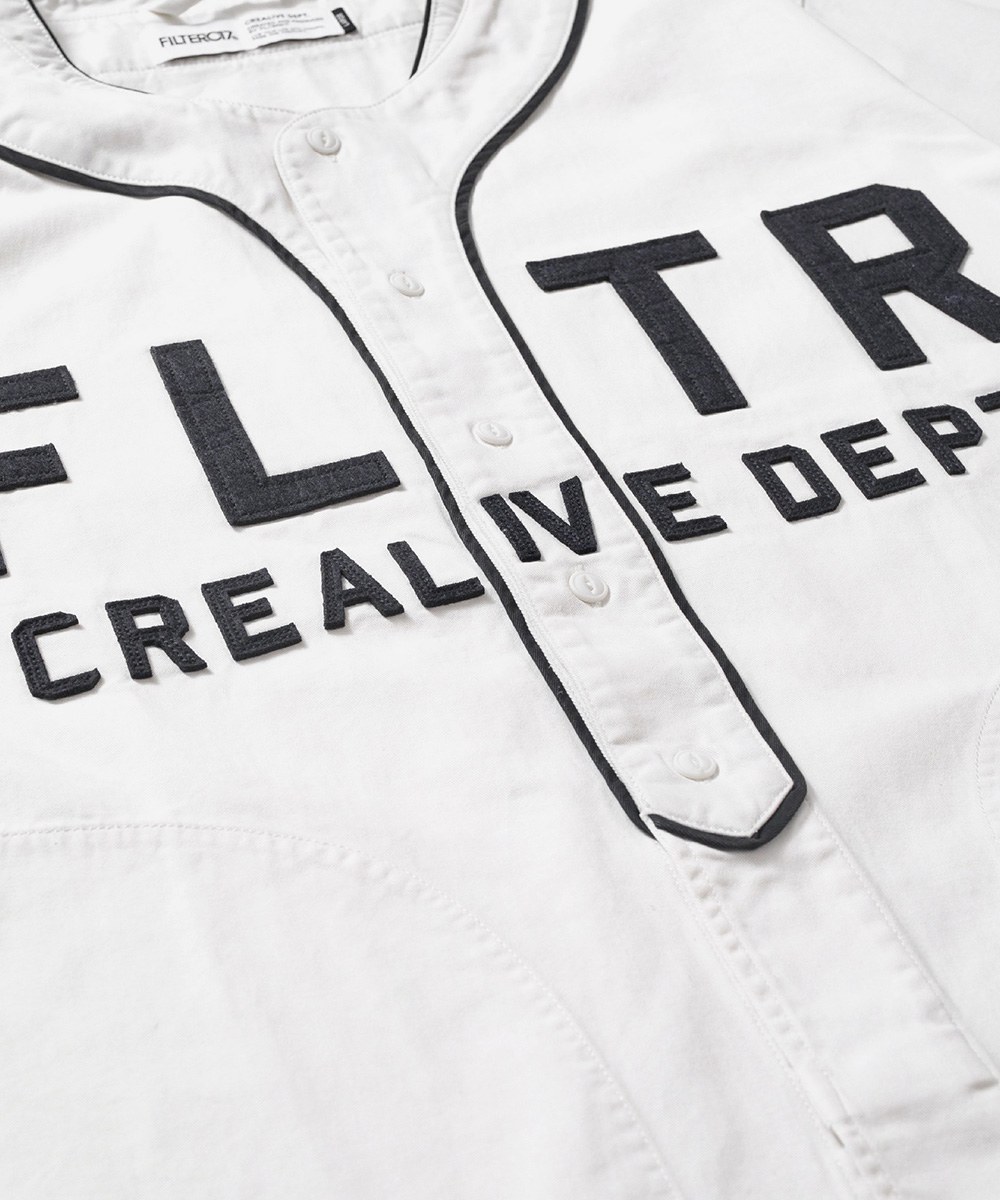 FLTR Baseball Shirt 厚磅洗舊棒球衫