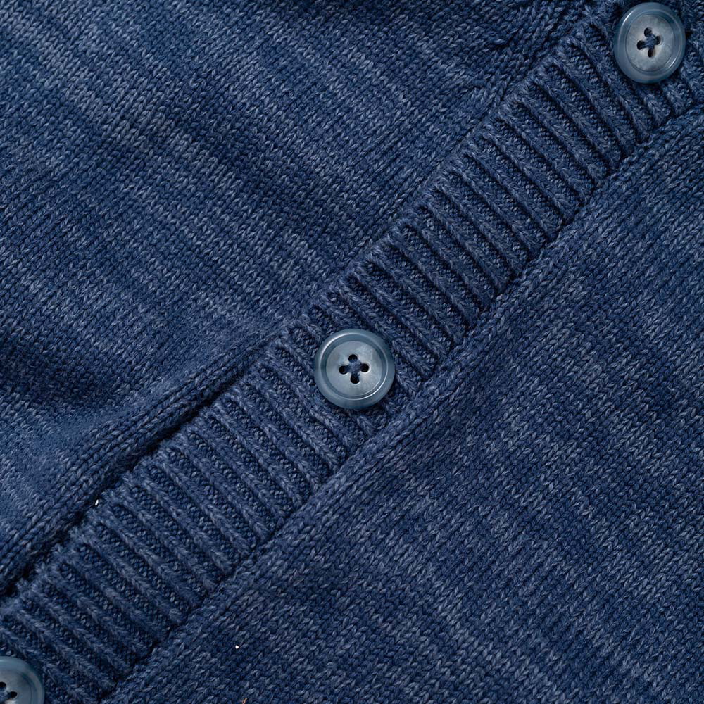 DAYS NIGHTS 緹花開襟毛衣